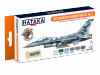 Hataka HTK-CS30 ORANGE LINE – USAF Aggressor Squadron paint set vol. 2 (6x17ml)